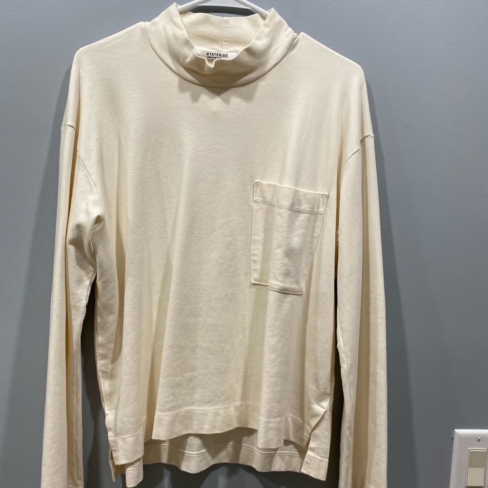 Anthropology NWT long sleeve mock neck shirt